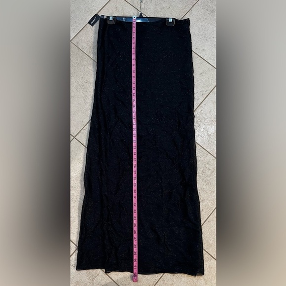 NWT Black Sparkle Infinity Linen multi-use Wrap - Picture 4 of 6